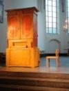Foto gemaakt in de Nicolaikerk in Utrecht. Photo: Tjalling Roosjen. Date: 1 September 2011.